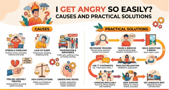 I Get Angry So Easily? Causes and Practical Solutions
