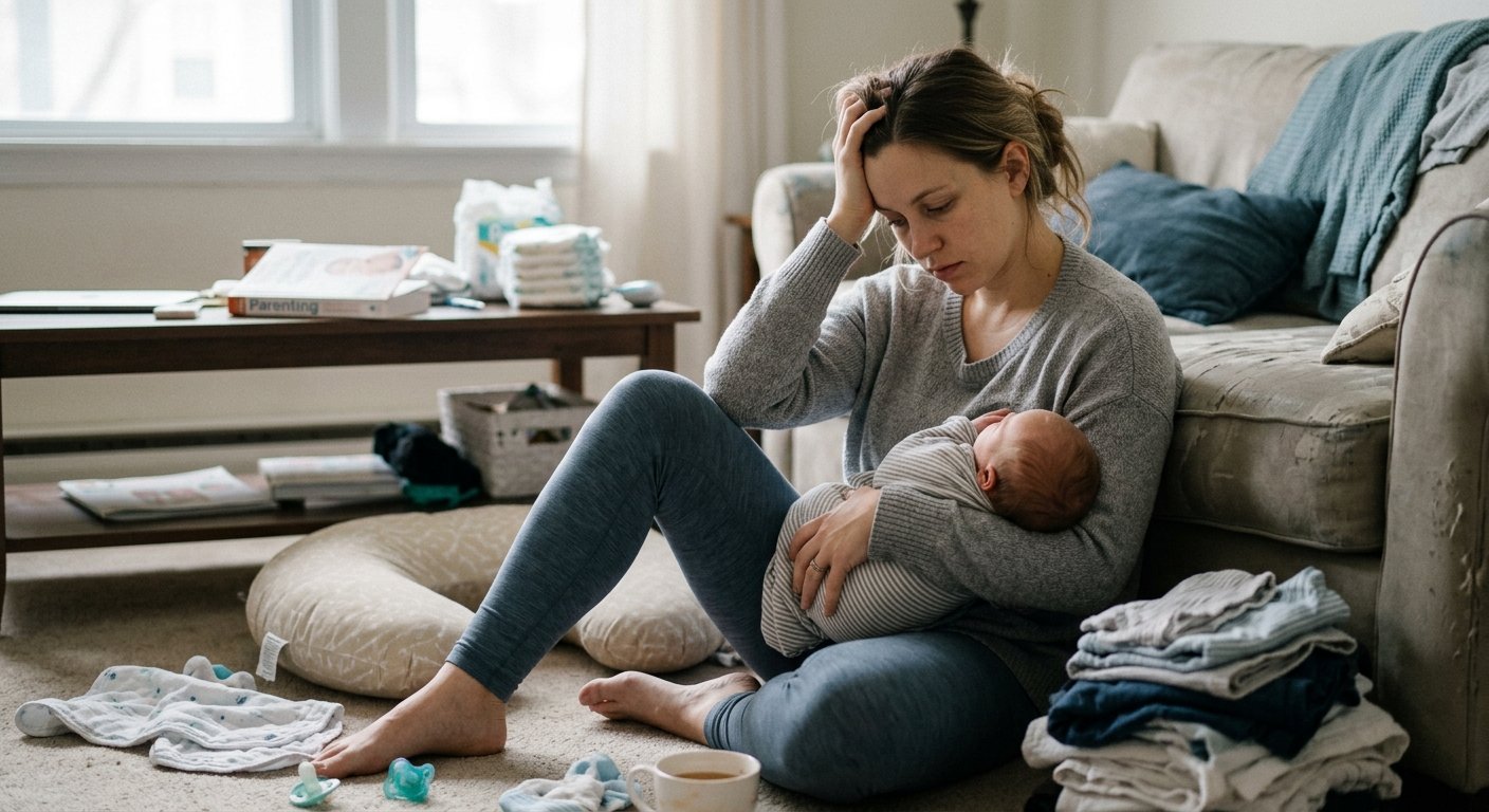 Postpartum Overwhelm: Why Early Motherhood Feels So Hard