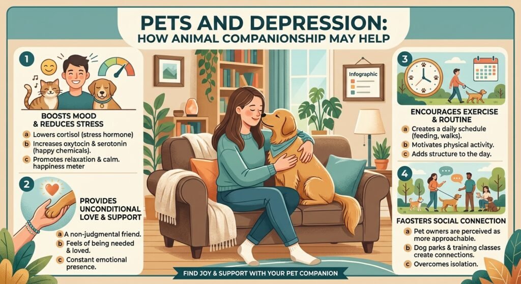 Pets and Depression: How Animal Companionship May Help