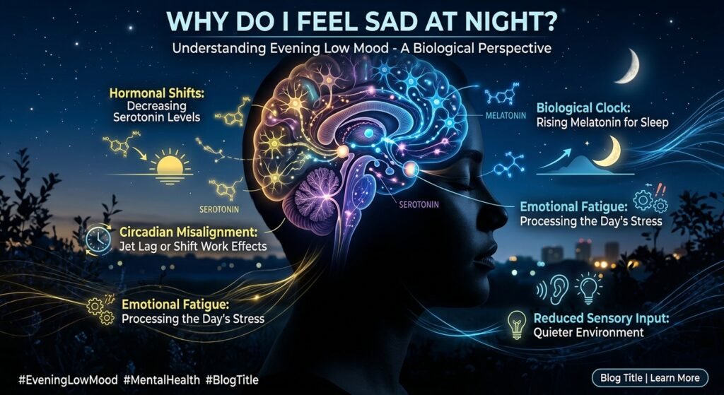 Why Do I Feel Sad at Night? Understanding Evening Low Mood